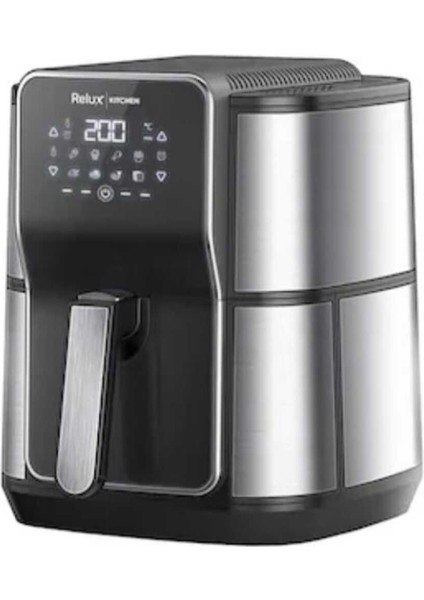 Genç ve Geniş Kapasite Air Fryer, Yüksek Performanslı, Pratik ve Şık Tasarım