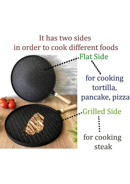 Dökme Demir Comal Tava: modelleri