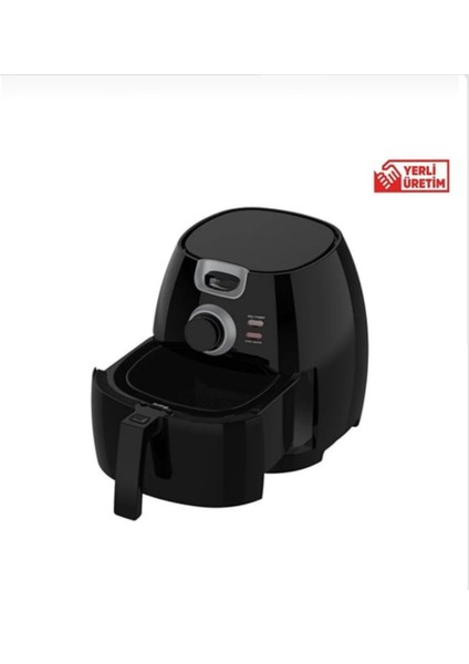 5l Akıllı Sıcak Hava Fritöz, 8 Program, 1650W, Yağsız Kızartma, Sağlıklı ve Pratik fırsatları