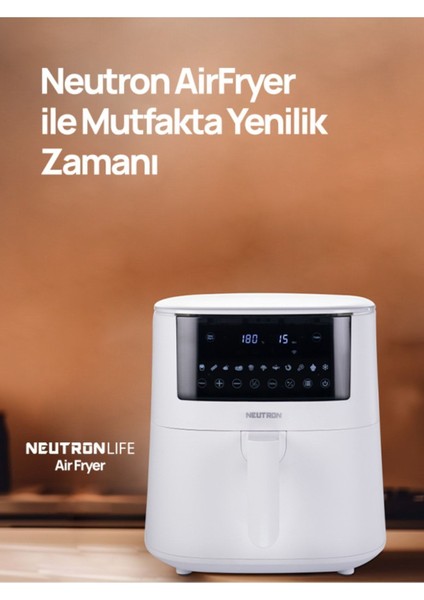 Akıllı 7.3l Fritöz, Sağlıklı ve Pratik Pişirme, Beyaz Renk fiyatları