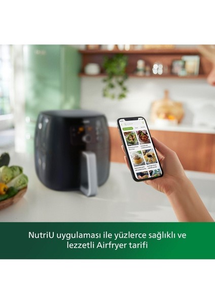 Genç ve Sağlıklı Yaşam Için Xxl Hava Fritöz Beyaz Renk