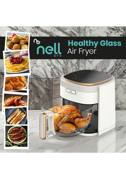 EP9930 Beyaz Hızlı ve Sağlıklı Pişirme Airfryer, Güçlü ve Şık Tasarım indirimleri