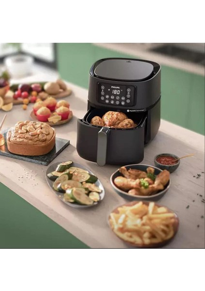 Genis Aile Boyu Beyaz Airfryer, Sağlıklı ve Pratik Yemekler Için Mükemmel Seçim