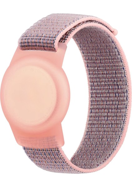 Airtag Çocuklar Için Bileklik Naylon Kayış Aksesuarları Gps Iz Tutucu Saat Kayışı Bileklik