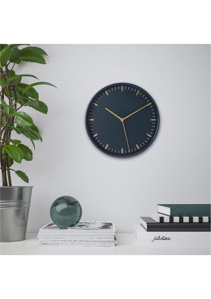 Duvar Saati, Mavi, 26 cm fiyatları