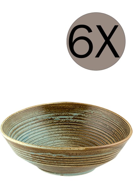 Coral Kase 19 cm 700 cc 6'lı Takım CRL19KS