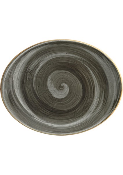 Space Moove Oval Tabak 31*24 cm Tek