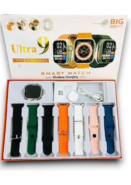 Msa-Shop Watch9 7 Kordonlu Akilli Saat