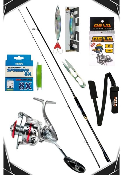 Zen Pro 244CM 6-32GR Oslo Prime 4000 Spin Olta Seti