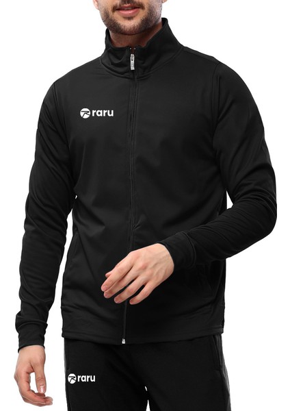 Tam Fermuarlı Eşofman Takımı Impello Siyah