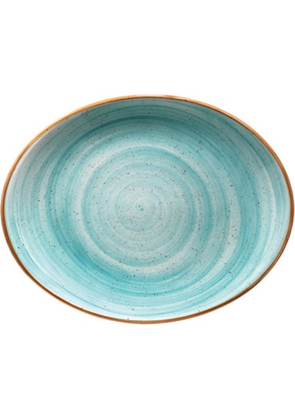 Aqua Moove Oval Kayık Tabak 31 cm