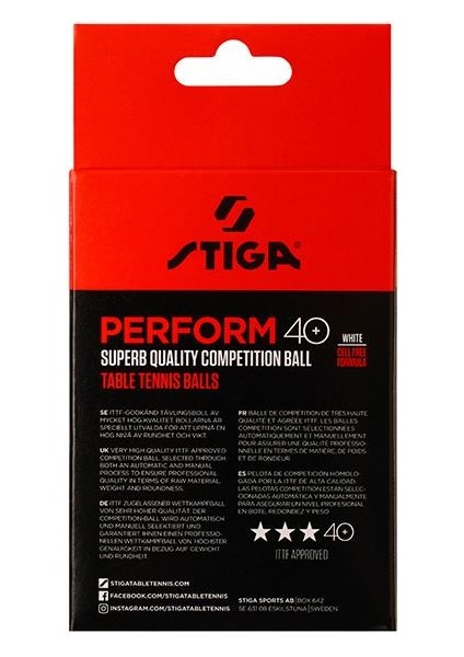 Table Tenis Ball Perform Masa Tenisi Pinpon Topu Beyaz 6lı 1113-2110-06 fırsatları