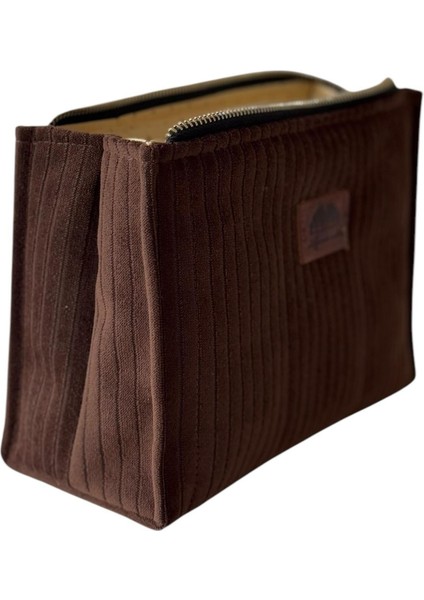 Kahverengi Makyaj Çantası, Şık ve Hafif Saklama Çözümü fırsatları