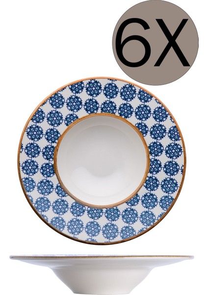 Lotus Banquet Çukur Tabak 28 cm 400 cc LTSBNC28CK 6'lı Takım