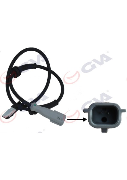 Abs Sensoru Arka Sol Mercedes Cıtan W415 12> . Renault Kangoo 08>