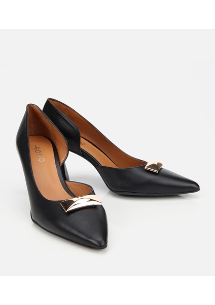 01AYH304210A100 KADIN Deri Siyah Tokalı Stiletto fiyatları