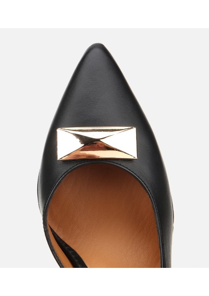 01AYH304210A100 KADIN Deri Siyah Tokalı Stiletto indirimleri