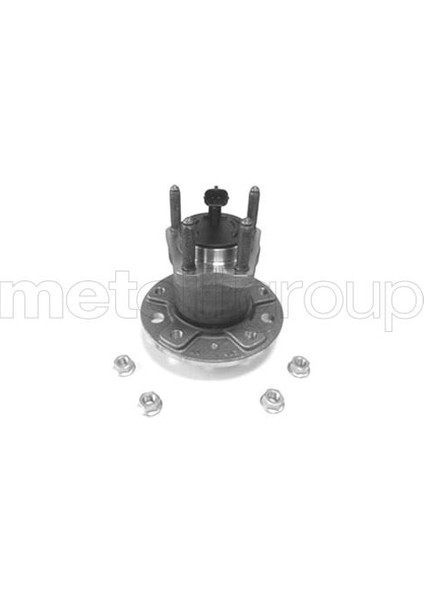 Arka Teker Poryası Rulmanlı Astra H-Zafıra B 1.3cdtı-1.4-1.6-1.7cdtı-1.9cdtı 04> 5 Bijon