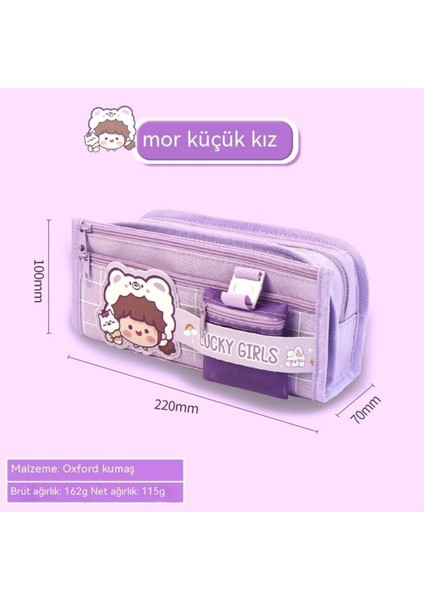 Çok Katmanlı Fonksiyonel Makyaj Çantası, Mor Renkli, Düzenli ve Şık Tasarım modelleri