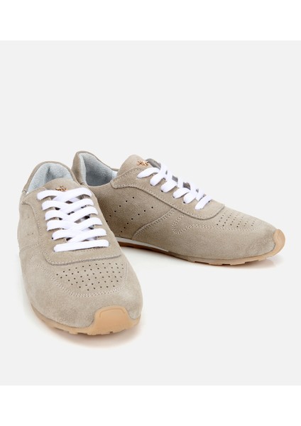 01AYH306480A310 KADIN Süet Deri Bej Spor Ayakkabı fiyatları