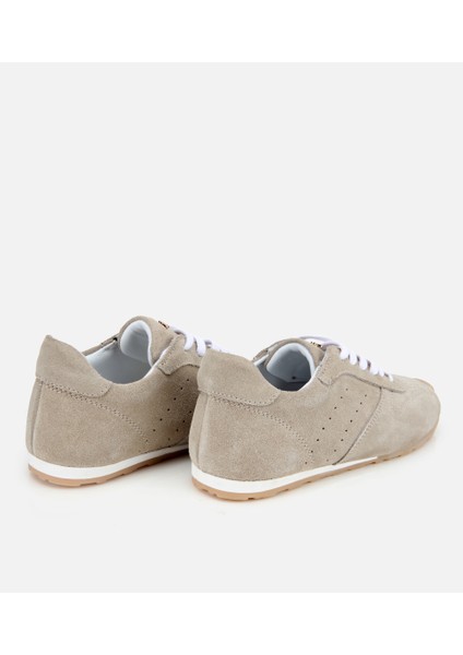 01AYH306480A310 KADIN Süet Deri Bej Spor Ayakkabı fırsatları