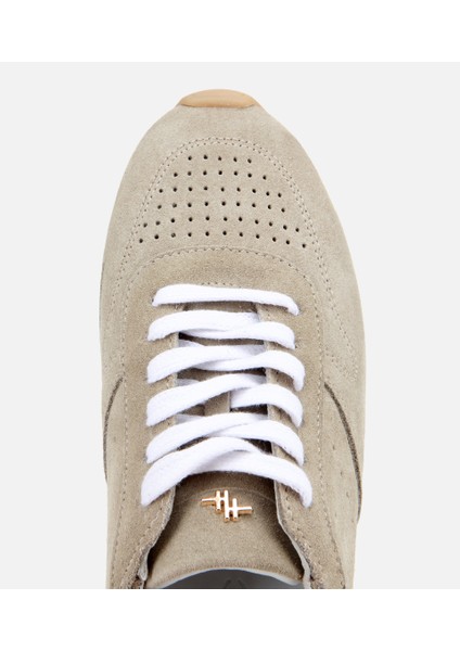 01AYH306480A310 KADIN Süet Deri Bej Spor Ayakkabı indirimleri