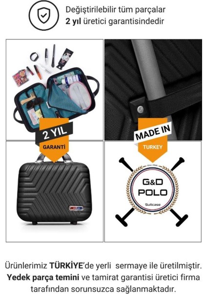 Şık Siyah Makyaj ve El Çantası, Zarif ve Kullanışlı Tasarım