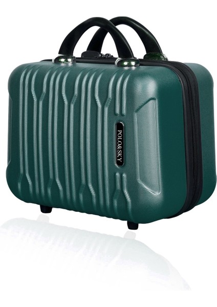 Haki Renkli Abs Makyaj Çantası El Valizi, Şık ve Kullanışlı Tasarım fiyatları