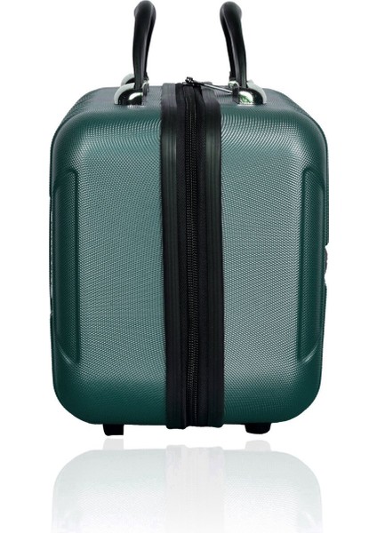 Haki Renkli Abs Makyaj Çantası El Valizi, Şık ve Kullanışlı Tasarım modelleri