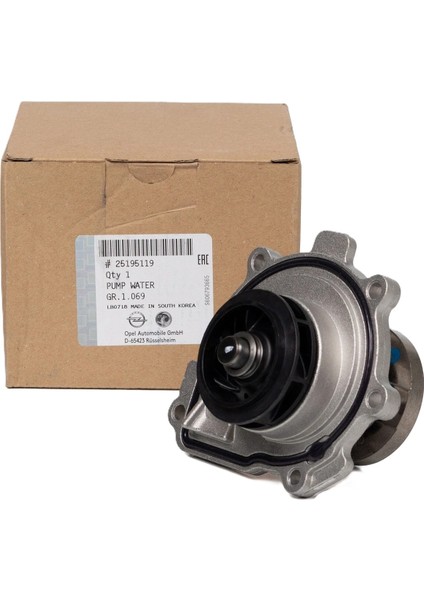 Orijinal 25195119 Devirdaim Su Pompası