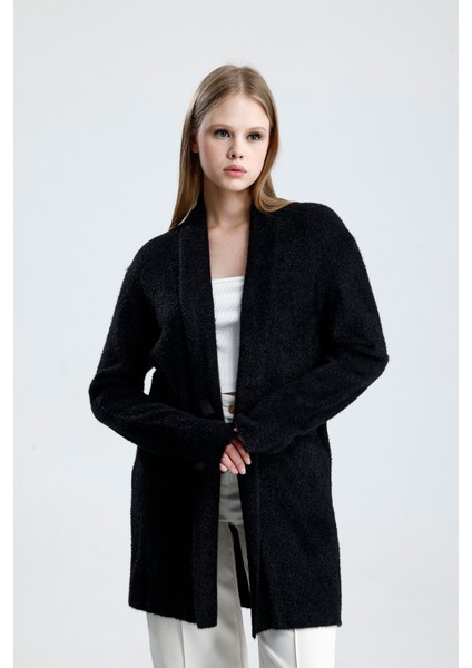 Önü Kurdele Bağlamalı Şal Yaka Hırka fırsatları