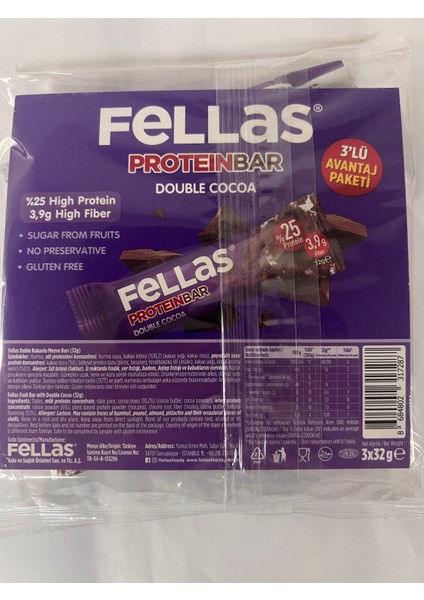 Protein Bar 3 Lü Avantajpaketi fiyatları
