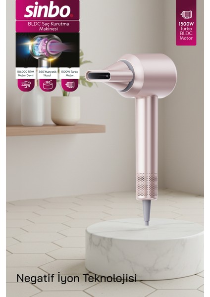SHD-1740 BLDC Saç Kurutma Makinesi