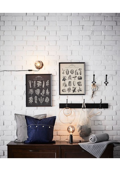 Çerçeveli Resim Seti, Çok Renkli, 40X50 Cm, 2 Adet, Bahçe, Siyah modelleri