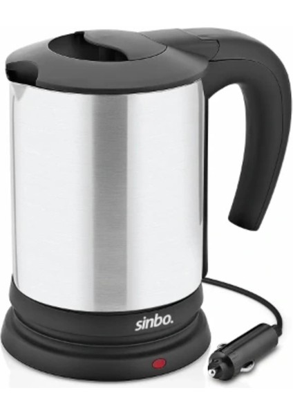 Paslanmaz Çelik Araç Içi Kettle, Kahverengi, Pratik ve Şık Tasarım