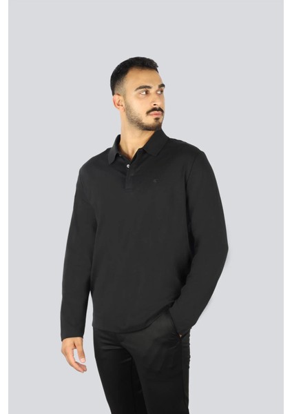 Erkek Polo Yaka T-Shirt LV04LD233GUB1