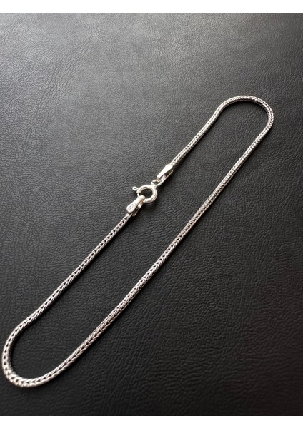 1,2 mm 21 cm Tilki Kuyruğu Erkek Gümüş Bileklik modelleri