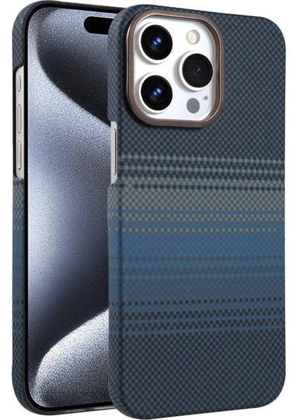 Iphone 14 Pro Kılıf Karbon Dizayn Magsafe Kablosuz Şarj Özellikli