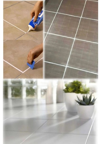 Kahverengi Fayans Arası Derz Dolgu Boyama Temizleme Lavabo Küvet Fayans Derzi 350GR fiyatları