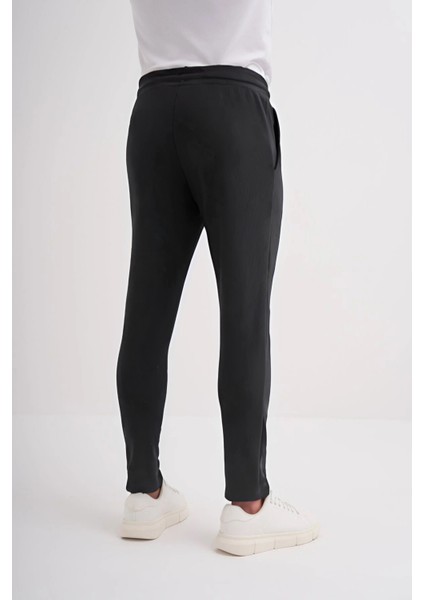 Erkek Antrasit Slim Fit Dikey Şeritli Süprem Eşofman Altı fiyatları