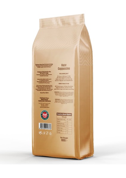 Hazır Cappuccıno 500 Gr. fiyatları