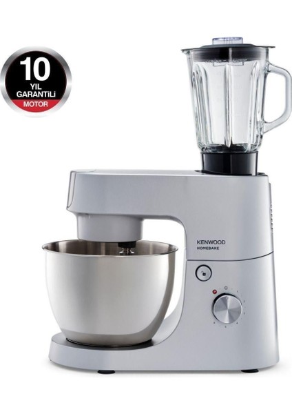 Gri Homebake Plus Mutfak Şefi Stand Mikser 1400W 5l Kh H01.120S