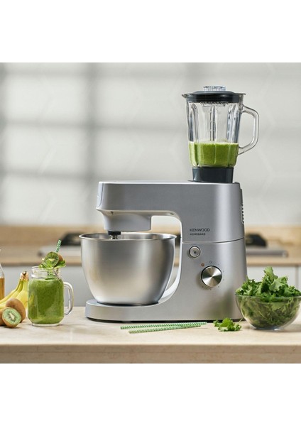Gri Homebake Plus Mutfak Şefi Stand Mikser 1400W 5l Kh H01.120S