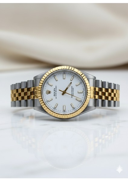 Rolex Datejust Erkek Kol Saati – Çelik Kordon, Mavi Kadran, Takvimli Klasik Tarz fırsatları