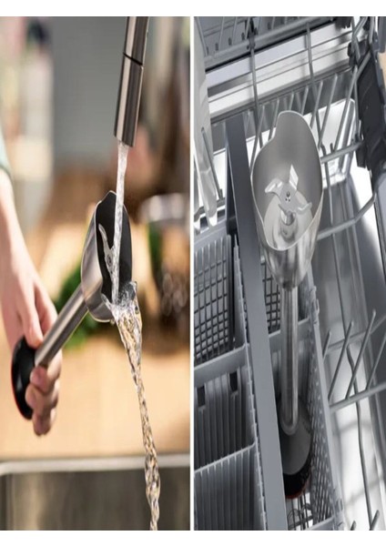 El Blenderı 1000 W Siyah Gri, Ergonomik ve Güçlü Mutfak Aleti