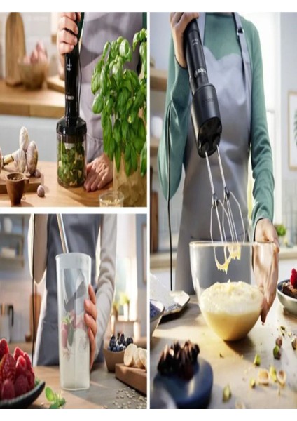 El Blenderı 1000 W Siyah Gri, Ergonomik ve Güçlü Mutfak Aleti