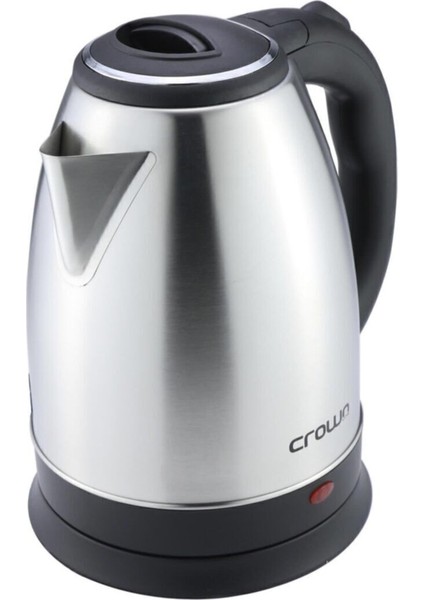 Paslanmaz Çelik 1500W Su Isıtıcı Kettle 1.2l Otomatik Kapanma Gri