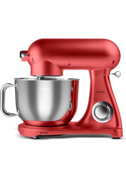 1800W Mutfak Şefi, Döküm Stand Mikser, Güçlü ve Şık Kırmızı Renkli Ürün fiyatları