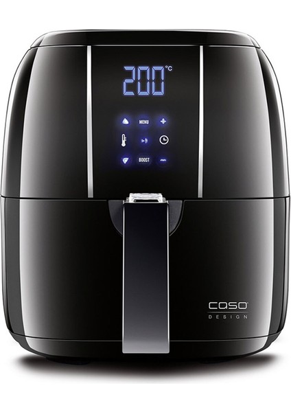 3l Siyah Airfryer Af 200, Sağlıklı ve Hızlı Pişirme Cihazı