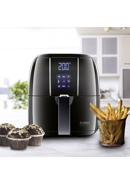 3l Siyah Airfryer Af 200, Sağlıklı ve Hızlı Pişirme Cihazı fırsatları